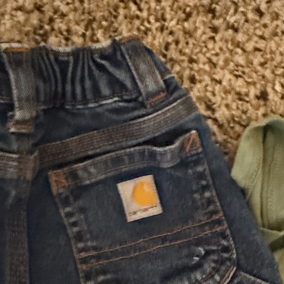 Hurley Peach and Navy Kids Set Carhartt jeans - Picture 5 of 5